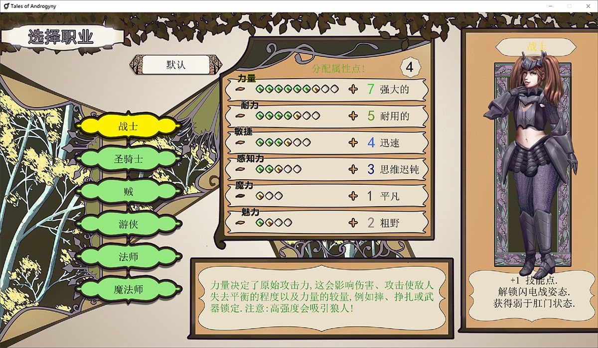 Tales of Androgyny双性同体汉化版V3.49.4！PC+安卓+攻略 扶他游戏癫疯之作